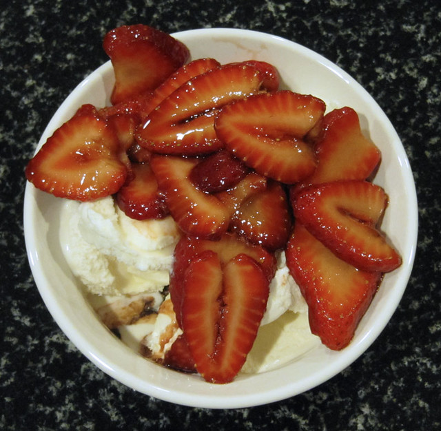 Balsamic Strawberries | shirley shirley bo birley Blog