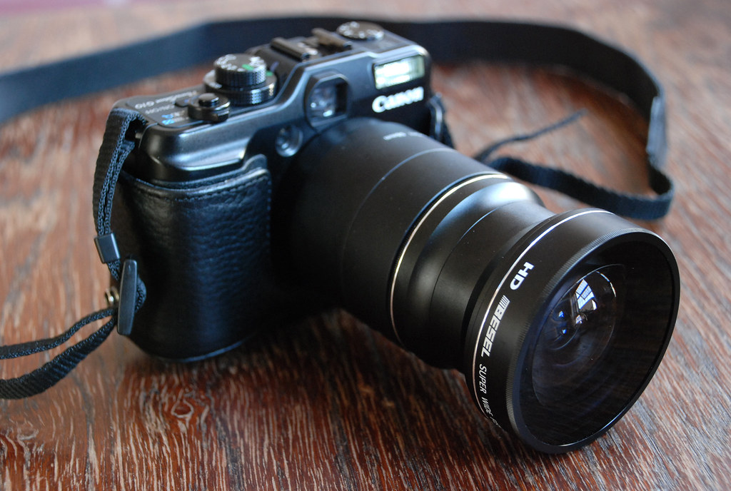 Canon Powershot G10 with fisheye lens | Canon Powershot G10 … | Flickr