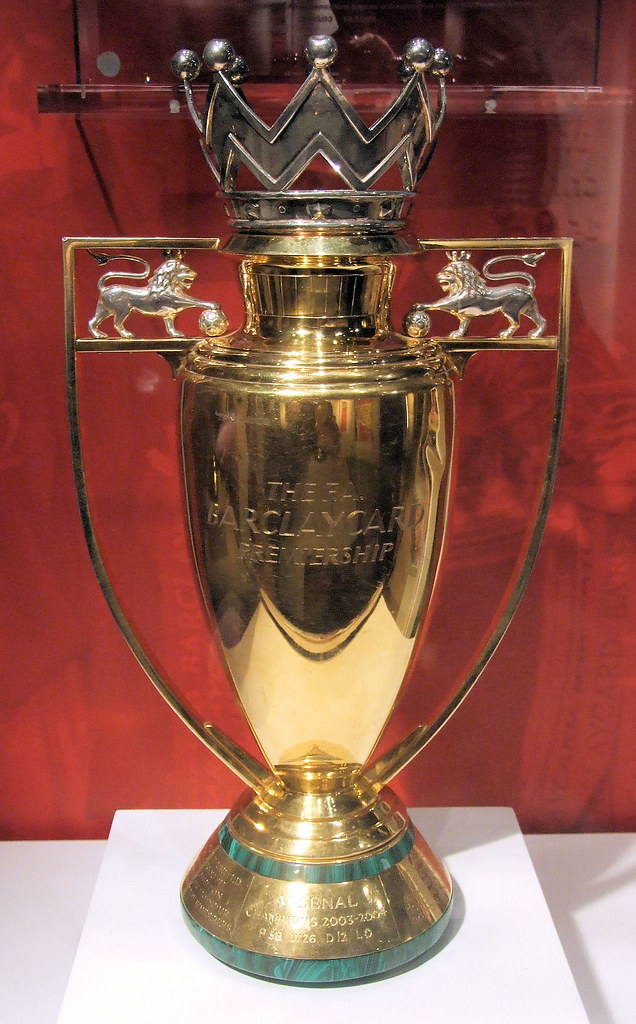 Premier League Trophy 2003 - 04 | Arsenal won the Premier Leâ€¦ | Flickr