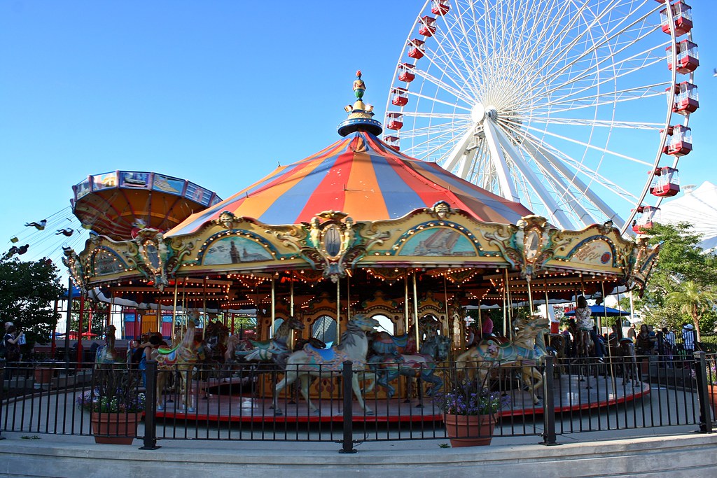 Carousel at Navy Pier | Marit &amp; Toomas Hinnosaar | Flickr