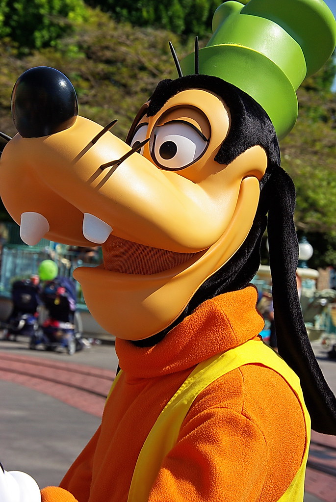 Goofy - Disneyland | Disneyland is a tough place because the… | Flickr