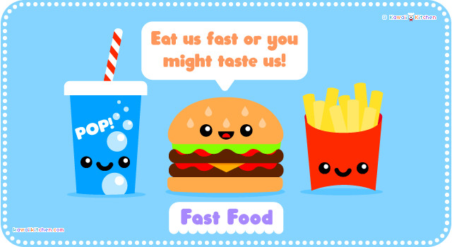 Fast Food Joke Try eating it slowly You know you can t 
