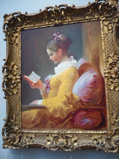 Lesendes Mädchen Kunstdrucke von Jean-Honoré Fragonard bei 
