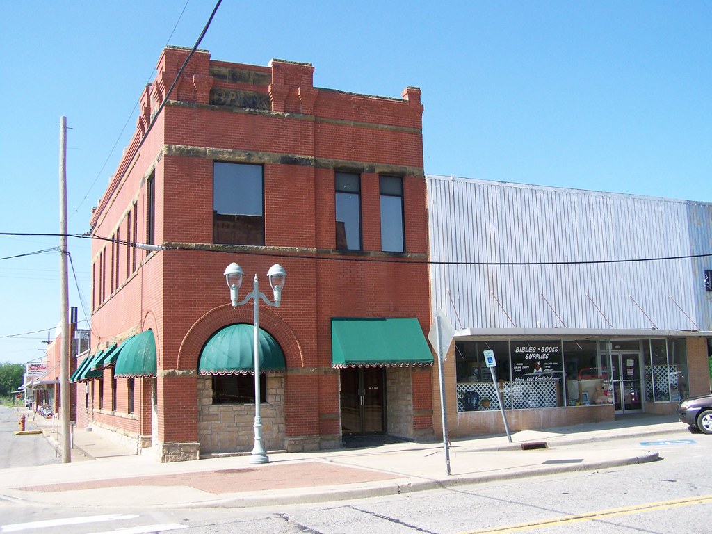 Old Atoka State Bank- Atoka OK | Kevin Stewart | Flickr