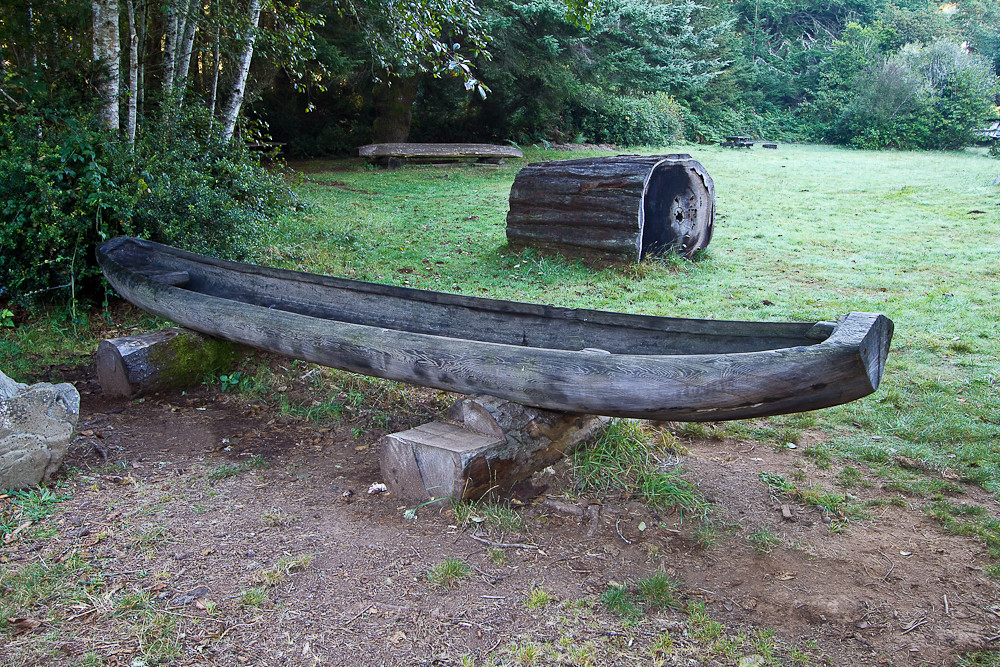 yurok indian dugout canoe | i was quite impressed at the amo… | Flickr
