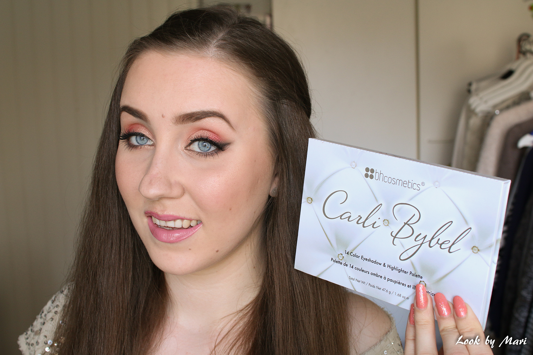 7 bh cosmetics x carli bybel palette swatches highlighters review swatch