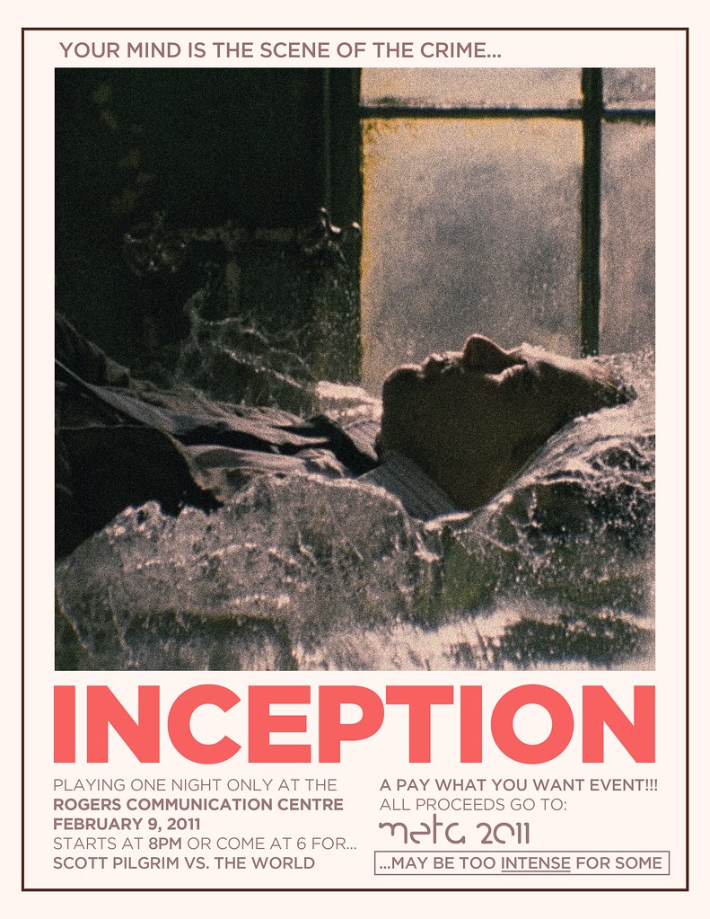 Inception Retro Style Poster