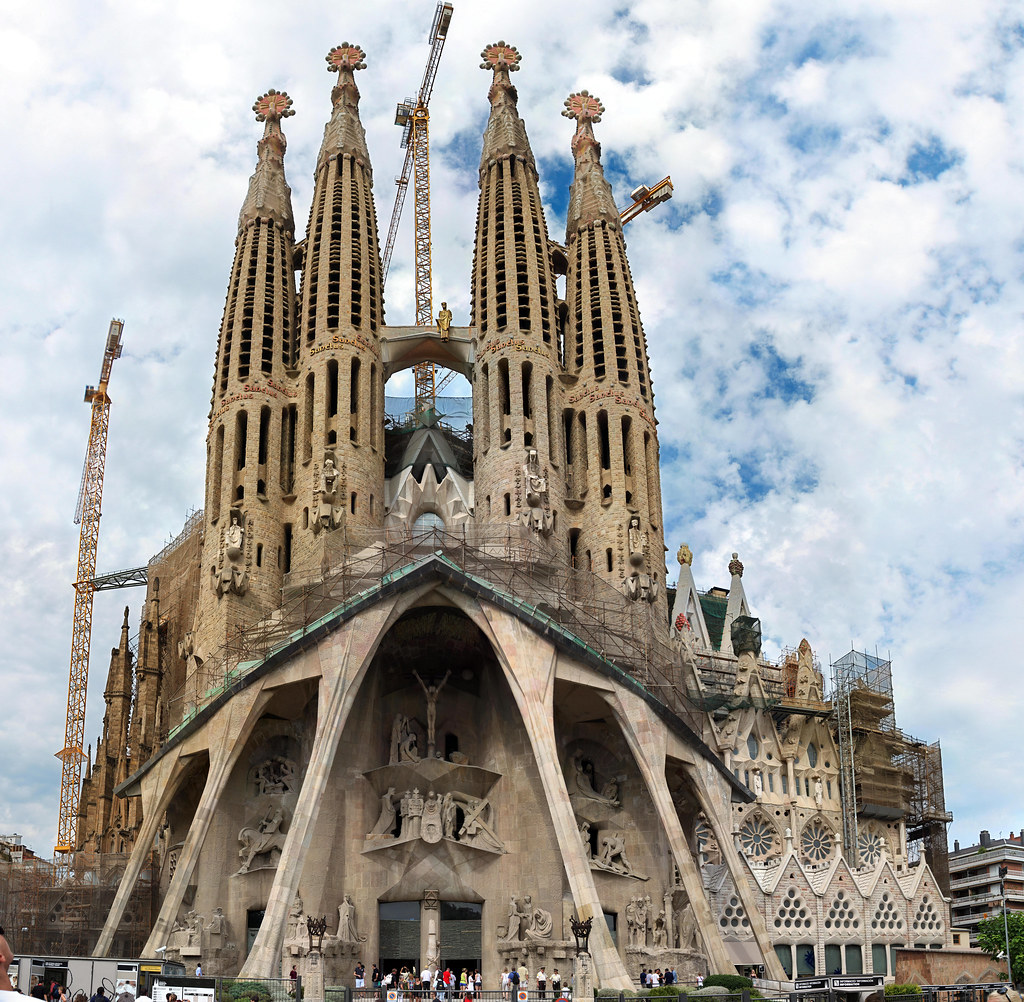 Sagrada familia, Passion facade - 300 megapixels | The passi… | Flickr