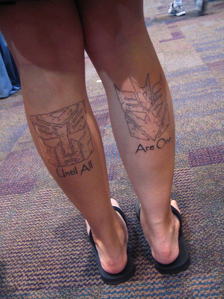 Transformers tattoos  Inside the Magic  Flickr