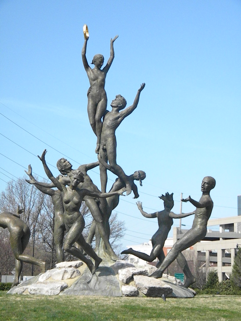 Musica Statue on Music Row | Alan LeQuires Musica at the 