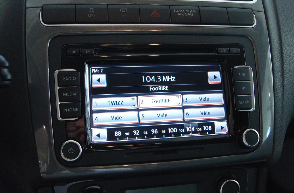 Volkswagen Polo radio RCD510 Touchscreen radio/CD/Aux