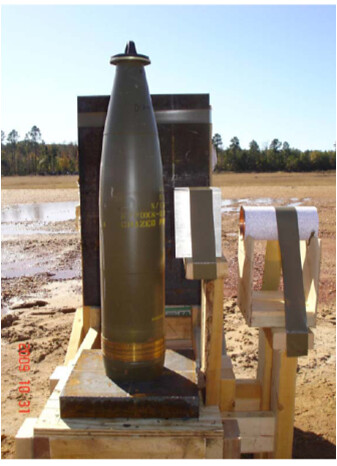 M795 projectile before shape charge test | This is what the … | Flickr