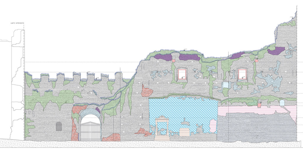 Restoration Study for the Tempesta's Fortress, Noale ITALY