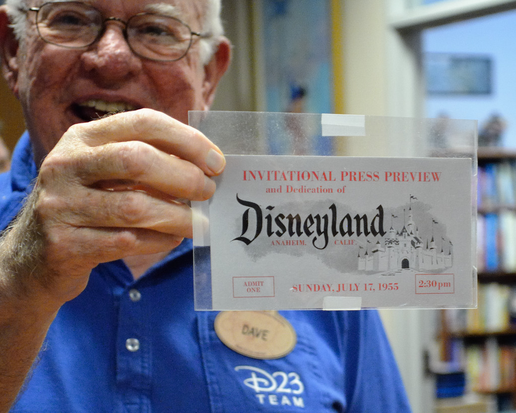 Disneyland Opening Day Ticket (front) in the Disney Archiv… | Flickr