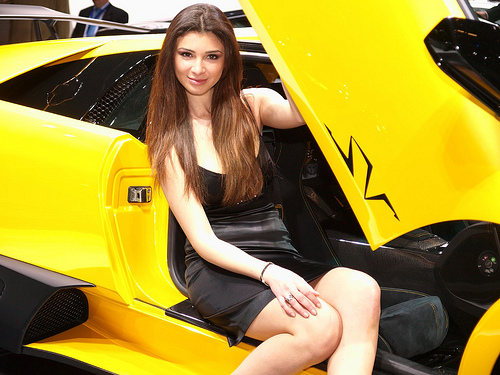 Car That: Lamborghini Gallardo Girl Tatoo