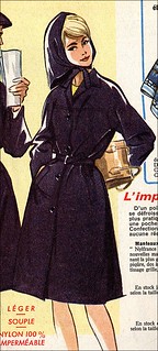 the 1960s-nylon raincoat for women | 1962 | Mo | Flickr