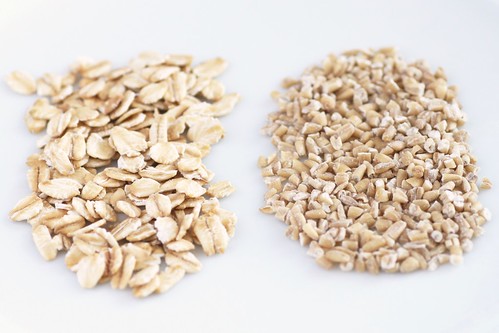 rolled vs. steel cut oats