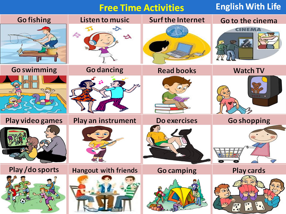 english-cool-stuff-p6-revise-free-time-activites