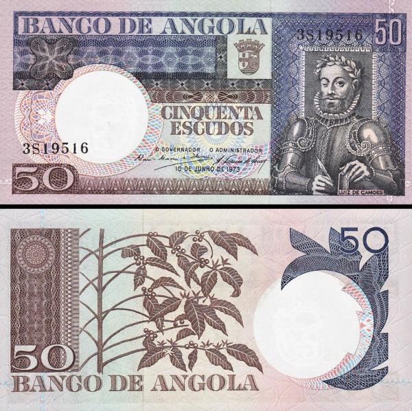 100 angolských escudos Angola 1973, P105
