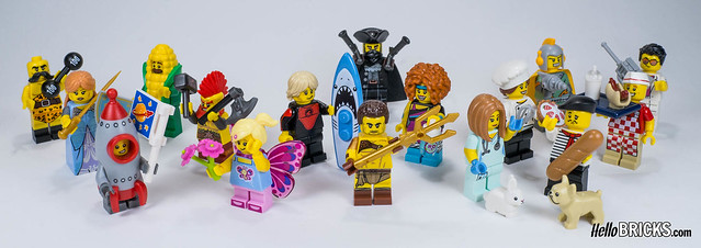 REVIEW LEGO 71018 Collectible Minifigures Series 17