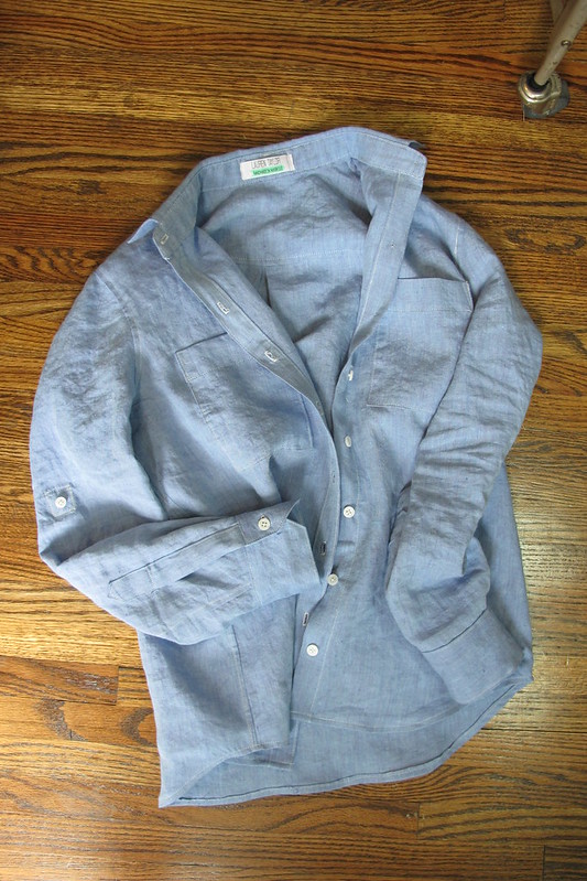 Linen Archer Button-Up Shirt