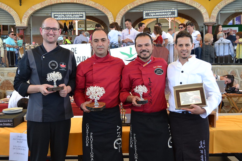 Ganadores del Concurso de Cortadores  del Salón del Jamón Ibérico 2017