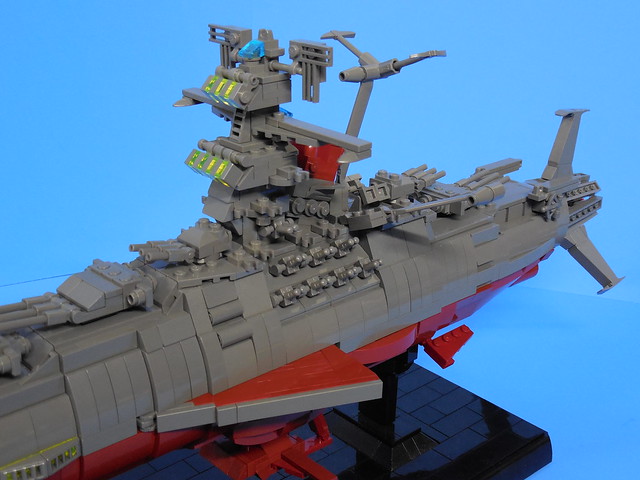 Space Battleship Yamato wings deployed