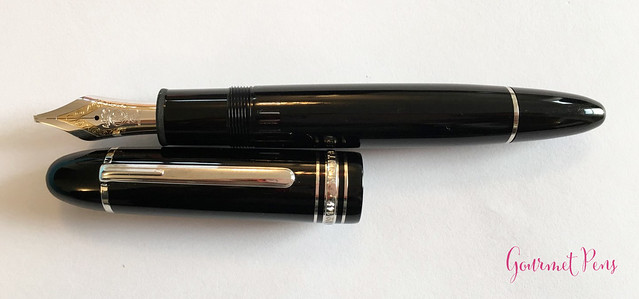 Review Montblanc Meisterstück 149 Platinum Fountain Pen - Oblique Triple Broad @Montblanc_World @AppelboomLaren 5