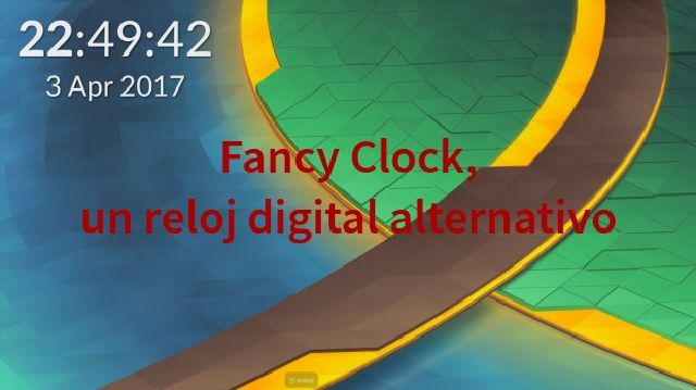 fancy digital clock