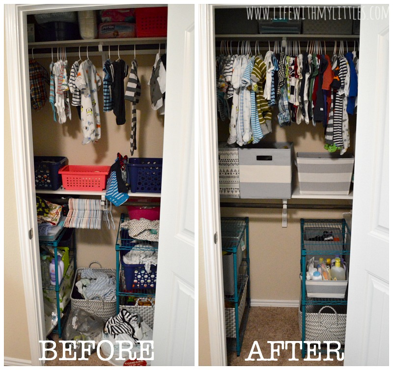 Need some tips for organizing baby's closet? Here are five that will make all the difference.