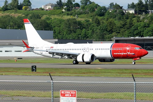 Boeing 737 MAX 8 Norwegian Air International N60697 (EI-FYA) LN6360
