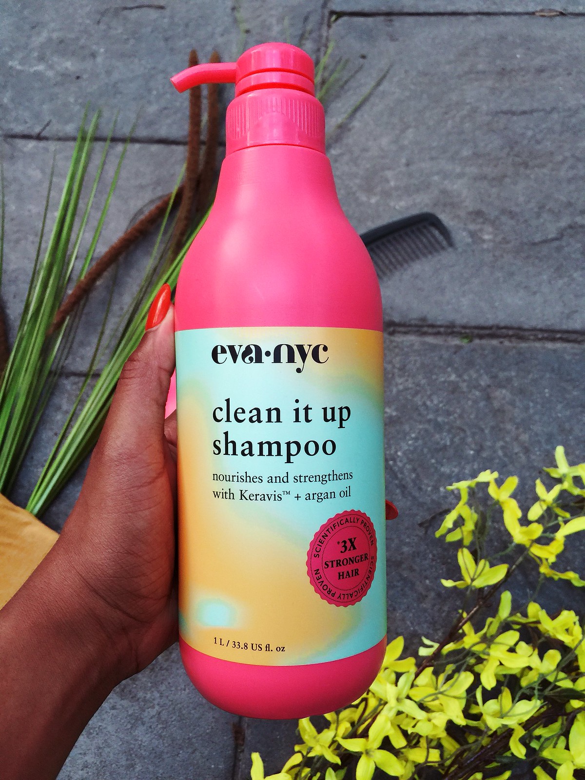 eva nyc clean it up 1l shampoo, candace hampton