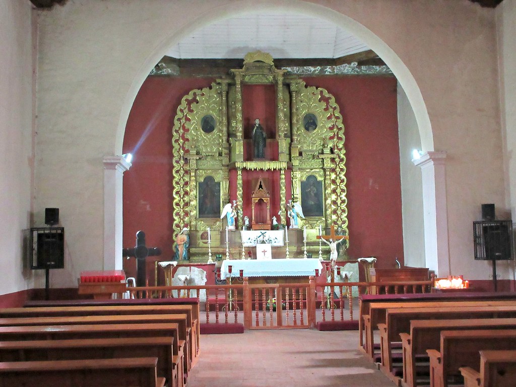 inside old plaza church