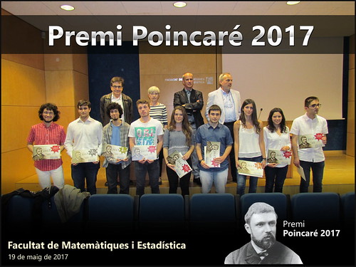 14è Premi Poincaré 19/05/2017