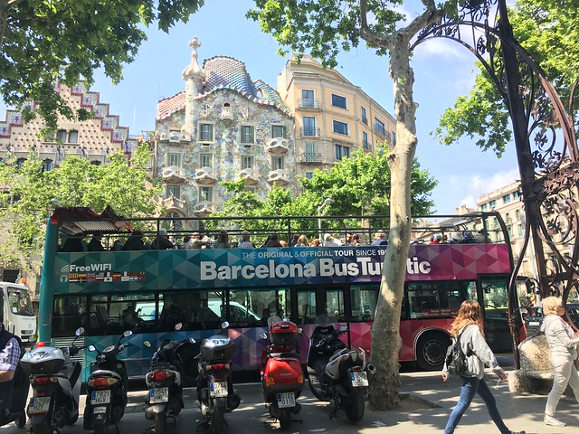 Barcelona, tour bus