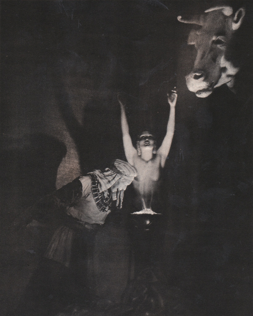 William Mortensen - The Worship of Isis, The Moon Goddess, 1924
