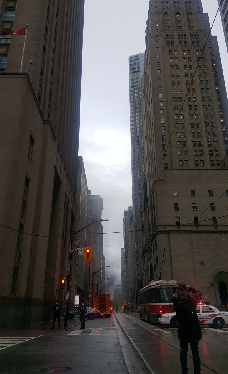 King Street Toronto explosions