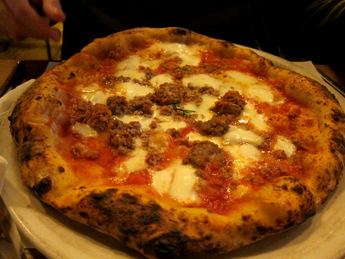 Fresh Tuscan Fennel Sausage Pizza