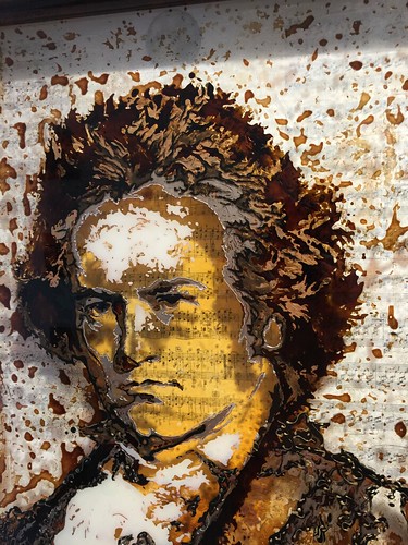 Ludwig van Beethoven, by Ivaldo Robles. From Art for All Spaces Presents "Theatrix" at City Arts Factory