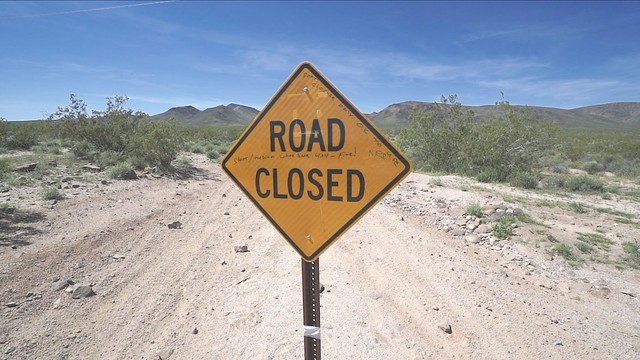 Mojave Road Closure