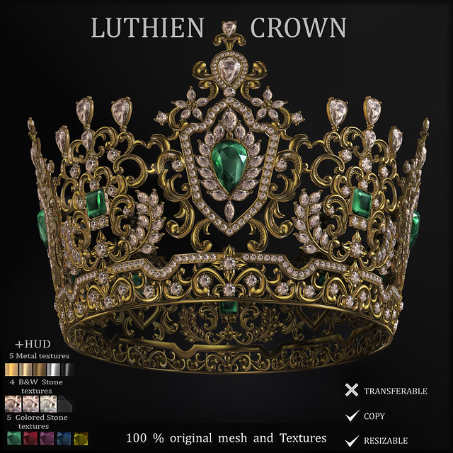 LUTHIEN CROWN (available at Enchantment)