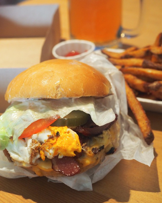 Monarch Burger | The American | Strathcona, Vancouver