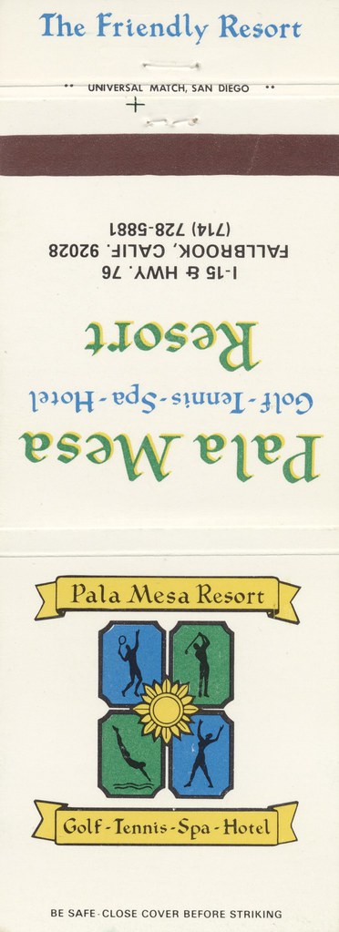 Pala Mesa Resort - Fallsbrook, California
