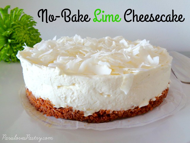 No-Bake Lime Cheesecake