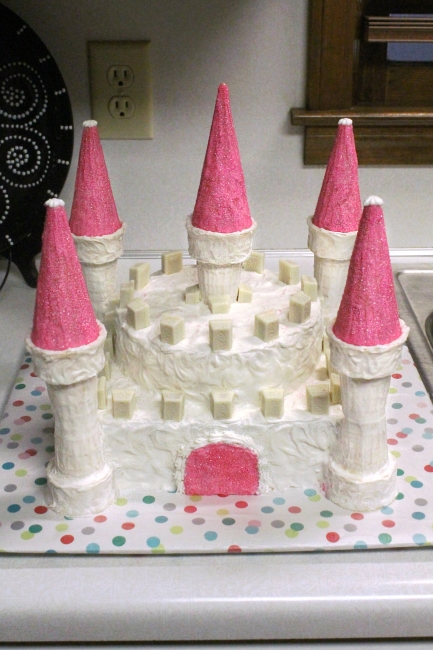 Castle cake - at home