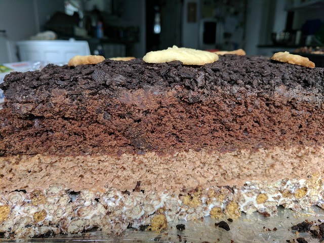 Soil horizon cake