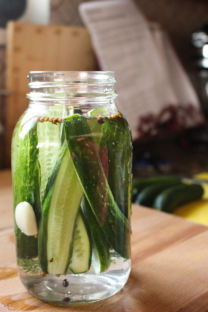 DIY Deli-Style Sour Pickles