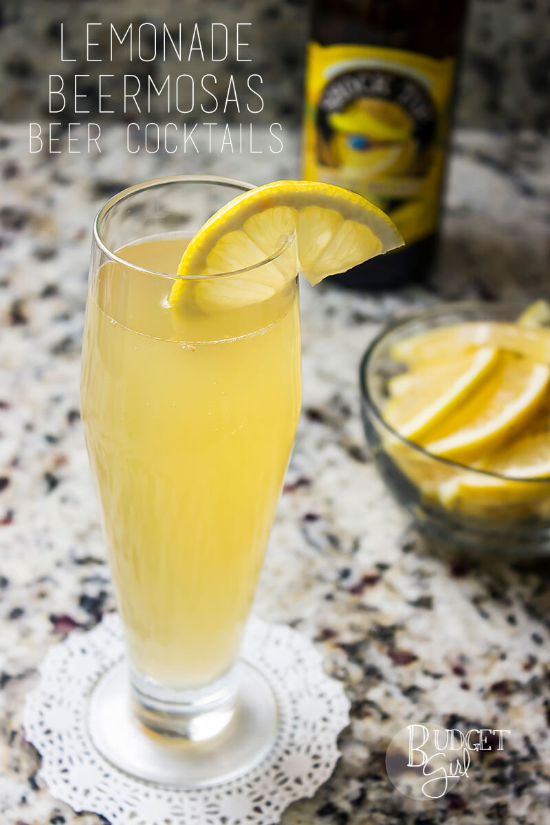 Lemonade Beermosa Beer Cocktail