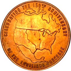 Oddehon Louisiana Purchase Sesquicentennial medal HK509_revJB