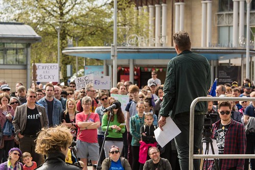Crowd - Science March Bristol